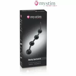 Mystim e-stim anal beads Booty Garland S Анальные бусы маленькие