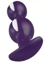 Анальные шарики Fun Factory B BALLS, со смещенным центром тяжести, 12,5 см, фиолетовый