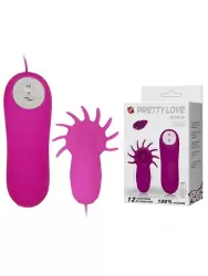 Многофункциональный вибростимулятор Boris с проводным пультом управления – розовый