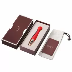 Tethys bright red, вибратор, красный