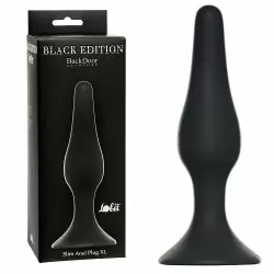 Анальная пробка Slim Anal Plug XL Black 4204-01Lola