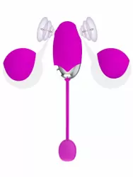 Интерактивное виброяйцо Baile Kaila, управление через приложение, 20 режимов, 17,7 см