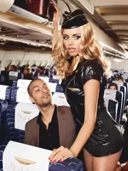 Эротический костюм Старшая Стюардесса - ML