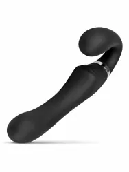 Безремневой вибрострапон Avery, с пультом Д/У, 22 см, 10 режимов, силикон, черный