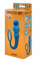 Анальная пробка Spice it up Legend Aquamarine 8001-03Lola