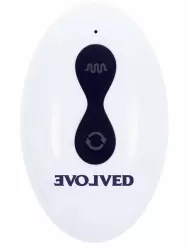 Инновационная анальная елочка Evolved Pleasure Orbit, с пультом Д/У,  10 скоростей, 15 см