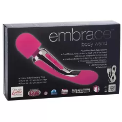 Универсальный вибромассажер Embrace Body Wand – розовый