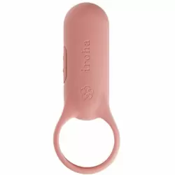 Эрекционное кольцо iroha paiRING+ Coral Pink с усиленной вибрацией