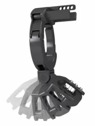 Петля для пояса верности Mystim для Pubic Enemy, с фиксацией мошонки, черная