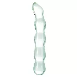 Стимулятор из стекла Dr. Laura Berman Ruby Glass Probe – прозрачный