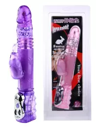 Хай-тек ротатор двойного действия с вибрацией и поступательными движениями ствола Verve Rabbit – фиолетовый