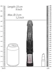 Вибратор кролик Rotating Rabbit (черный)