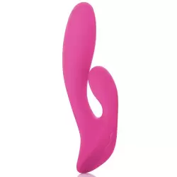 Вибромассажер со стимулятором клитора Silhouette S15 перезаряжаемый – розовый