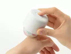 Мини-вибратор Iroha Temari Hana by Tenga. 6 настроек вибрации, ABS/Силикон, водонепроницаемый 