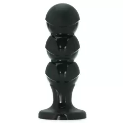 Анальная пробка Platinum Premium Silicone The Push – черный