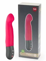 Перезаряжаемый пульсатор Fun Factory Stronic G, 7 скоростей, 20,8 см, розовый