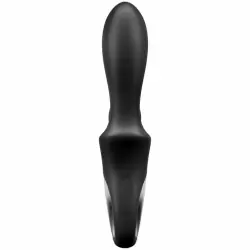 Анальный вибратор Heat Climax +, с функцией нагрева, 20,5 см, силикон , черный