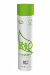 Массажное масло HOT BIO Massage oil aloe vera 100 мл.