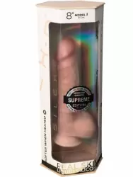 Реалистичный фаллоимитатор Adrien Lastic Premium Real Skin Model 1, термореактивный, 21 см