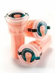 Рукав для мастурбатора Mystim Opus E Donut, внутренний, 17,5 см, ТПЕ, телесный