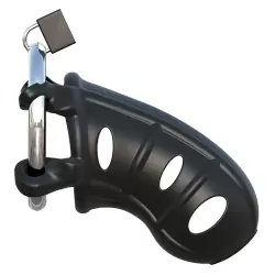 Замок верности Hardcore Silicone Cock Blocker – черный