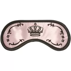 Маска на глаза Swarovski Розовая корона