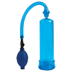 Мужская эрекционная помпа So Pumped без вставки – голубой