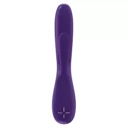 Вибромассажер со стимулятором клитора Ovo E5 перезаряжаемый - фиолетовый