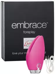 Вибромассажер Embrace Foreplay перезаряжаемый – розовый