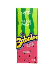 Универсальный стимулятор Hot Flowers Ice Babaloo с охлаждающим эффектом, арбуз, 15 мл