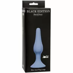 Анальная пробка Slim Anal Plug Large Blue 4205-02Lola