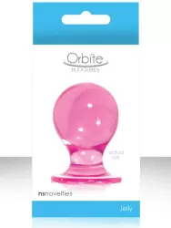 Средняя анальная пробка Orbite Pleasures - Pink