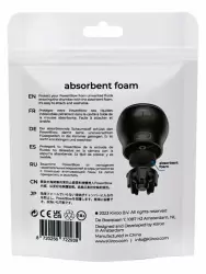 Комплект впитывающих насадок к мастурбатору Kiiroo Powerblow Absorbent Foam, 5 шт, черный