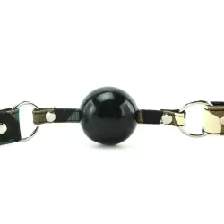 Кляп Kinky Camo Ball Gag с креплением	