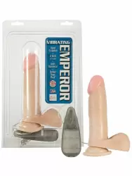 Фаллоимитатор на присоске с вибрацией Vibrating  Emperors 6