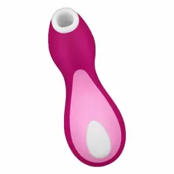Перезаряжаемый водонепроницаемый волновой стимулятор клитора Satisfyer Pro Penguin – розовый