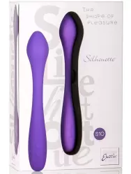 Вибромассажер Silhouette S10 перезаряжаемый – фиолетовый