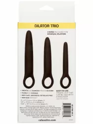 Набор анальных расширителей California Exotic Novelties Boundless Dilator Trio, 3 размера, силикон