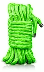 Флуорисцентная веревка для связывания Shots Toys Japanese Rope, 5 метров