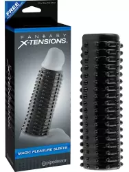 Насадка стимулирующая Magic Pleasure Sleeve – черная	