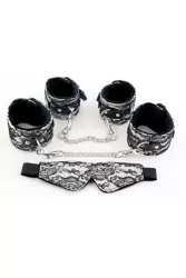 Кружевной набор из 3 предметов TOYFA Marcus – серебристый