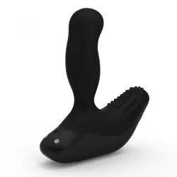 Вибромассажер простаты Nexus Revo Stealth с вращающейся головкой - черный