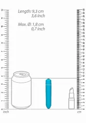 Вибропуля 1 Speed Bullet (голубая)