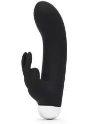 Компактный вибратор-кролик Fifty Shades of Grey Greedy Girl mini, 7 режимов, 14 см, черный