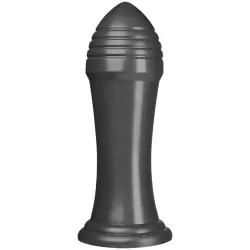 Большой стимулятор Bombshell Blockbuste с присоской – серый