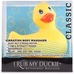 Вибратор-уточка Big Teaze Toys I Rub My Duckie 2.0, жёлтый