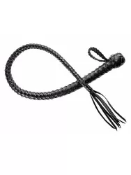 Плеть однохвостая Sitabella с хлопушкой – черный