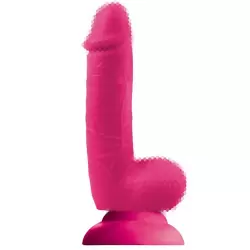 Фаллоимитатор Colours  Softies 6 на присоске – розовый