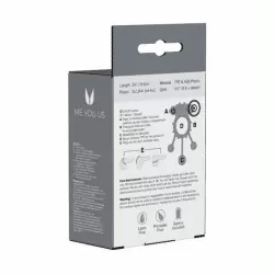 Эрекционное кольцо с вибропулей и металлическими шариками Me You Us Ball Banger Cock Ring P