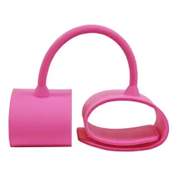 Наручники силиконовые Silicone Submissions Wrist Cuffs – розовые